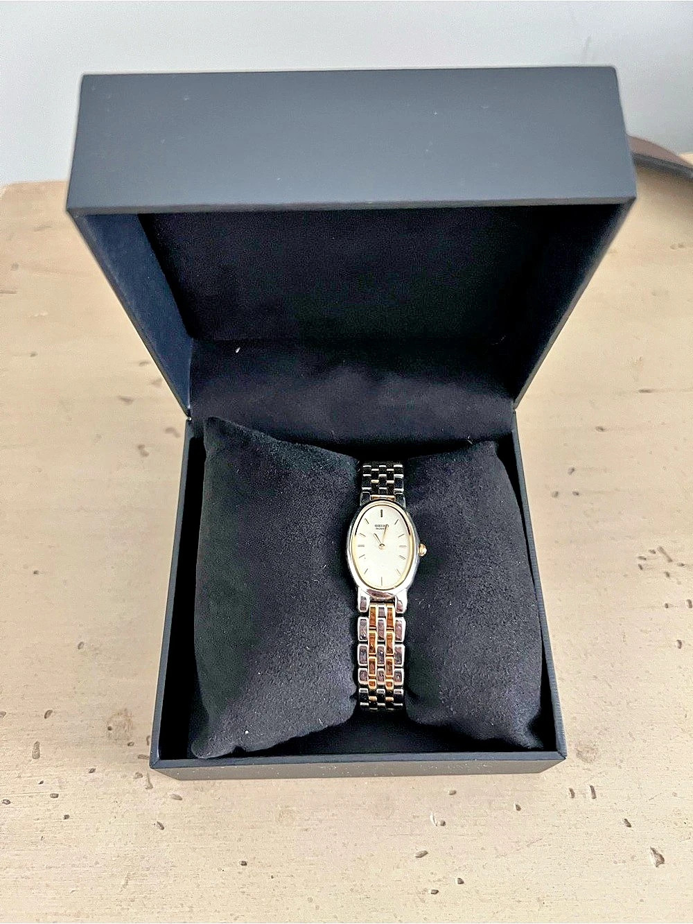 Seiko Two-Tone Watch Vintage